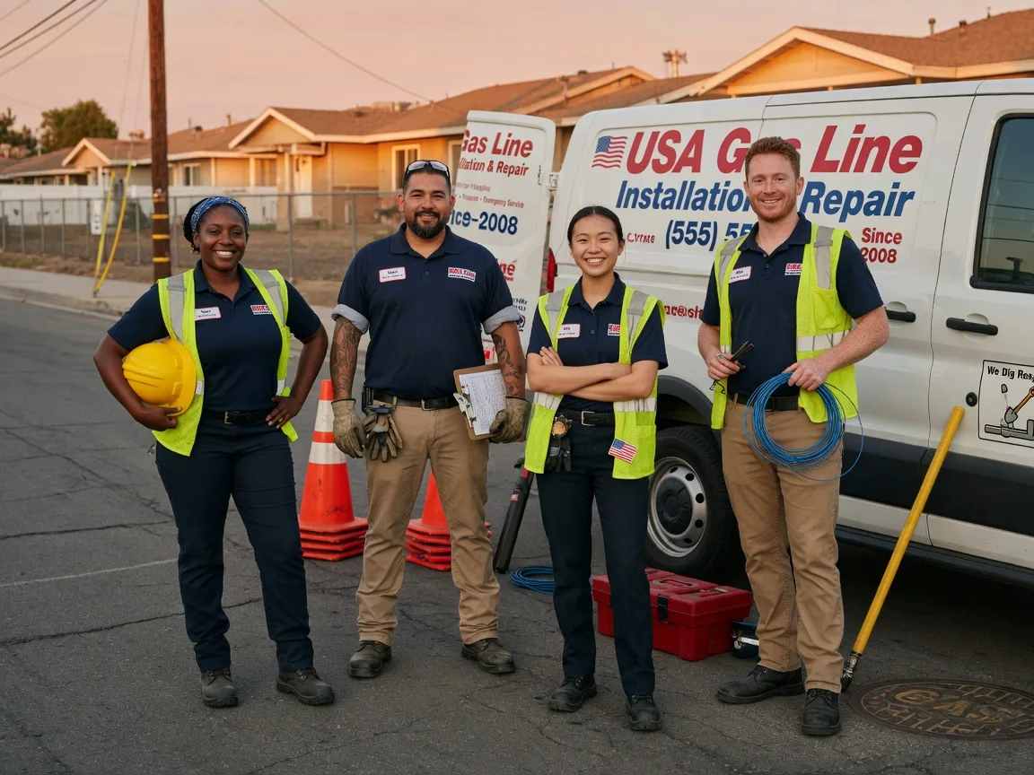 Gas Line Installation company in Keyes, CA